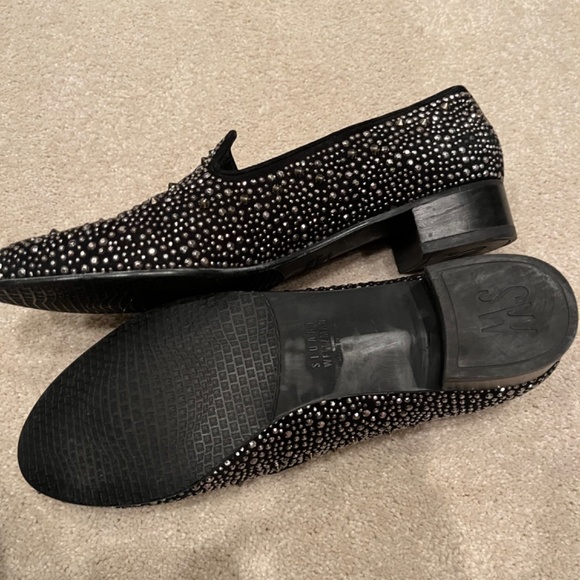 Stuart Weitzman black shoes size 9 medium - Picture 3 of 3